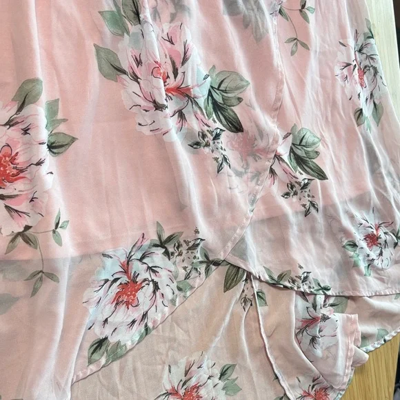 As U Wish Pink Floral Midi Dress - Picture 4 of 7